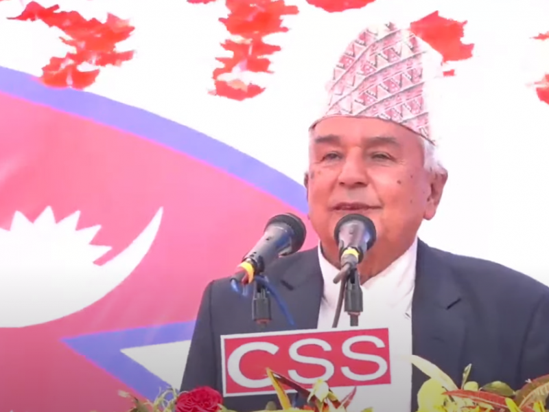 कांग्रेस वरिष्ठ नेता पौडेललाई जापानको उच्च सम्मान